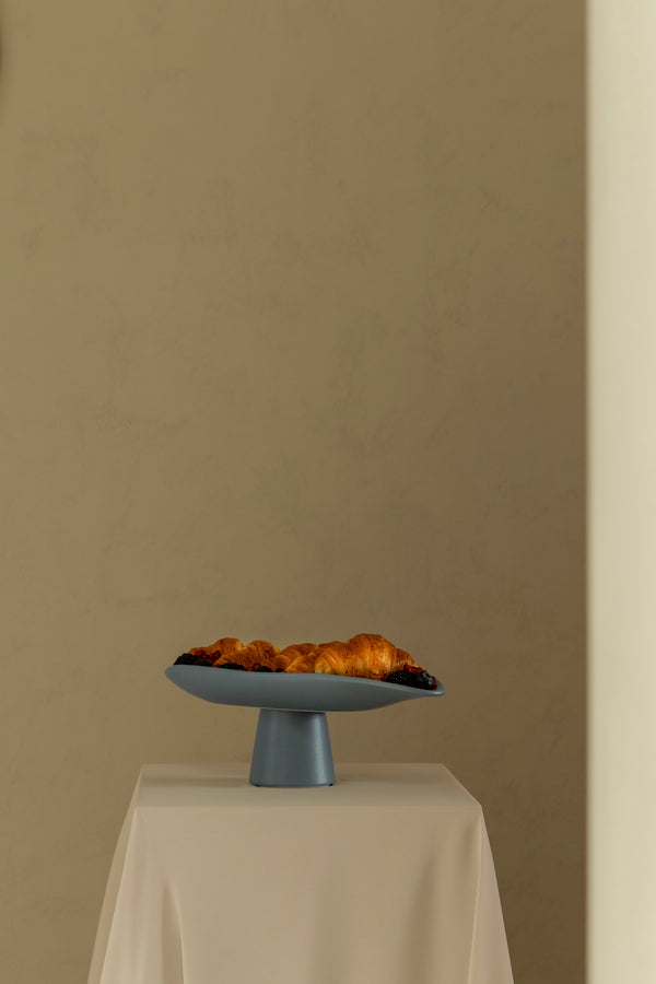 LEAF | Small Blue Platter