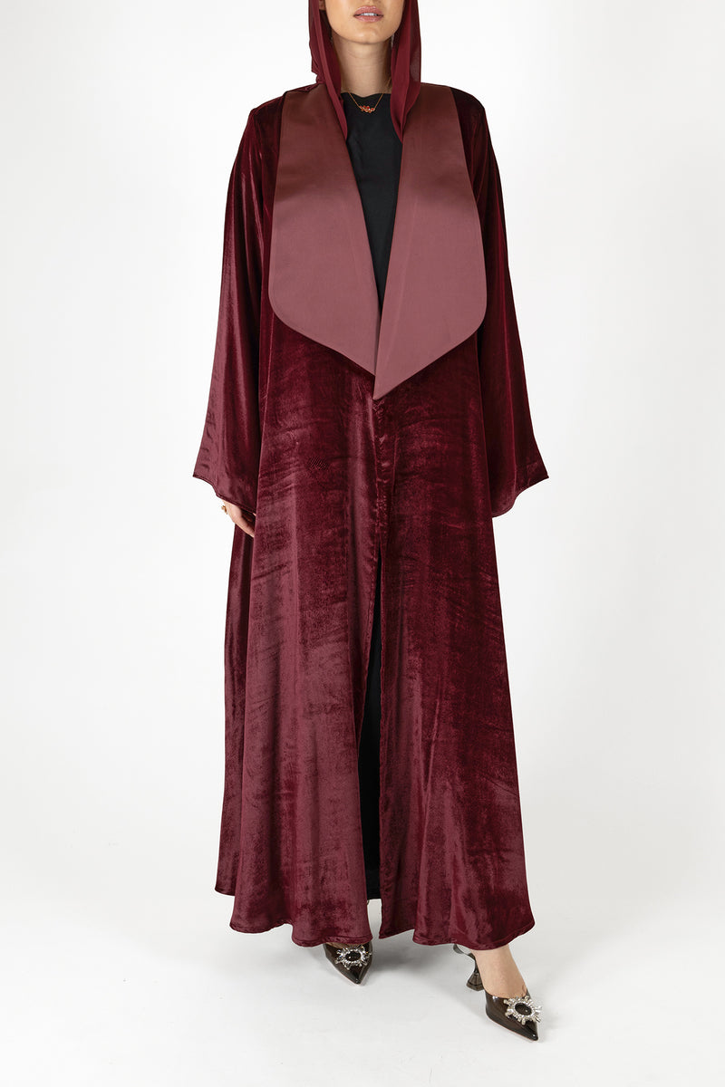 The Lubna | Maroon