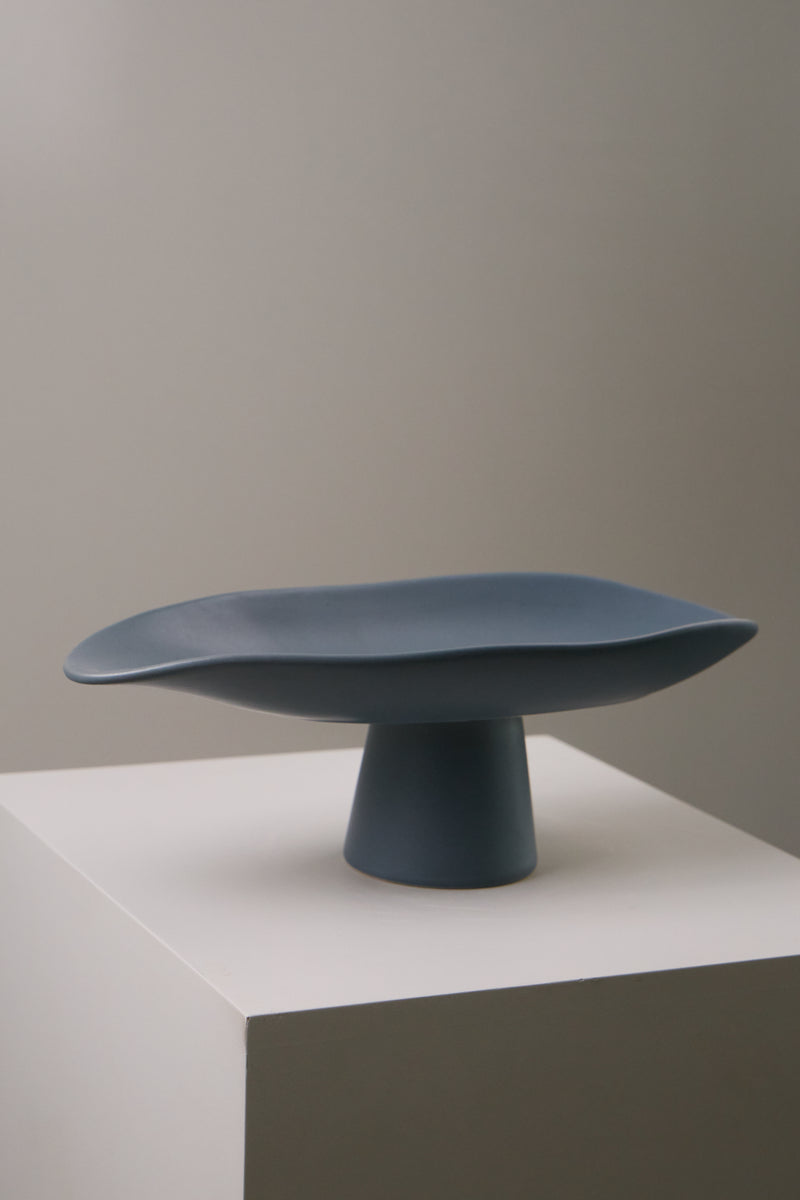 LEAF | Small Blue Platter