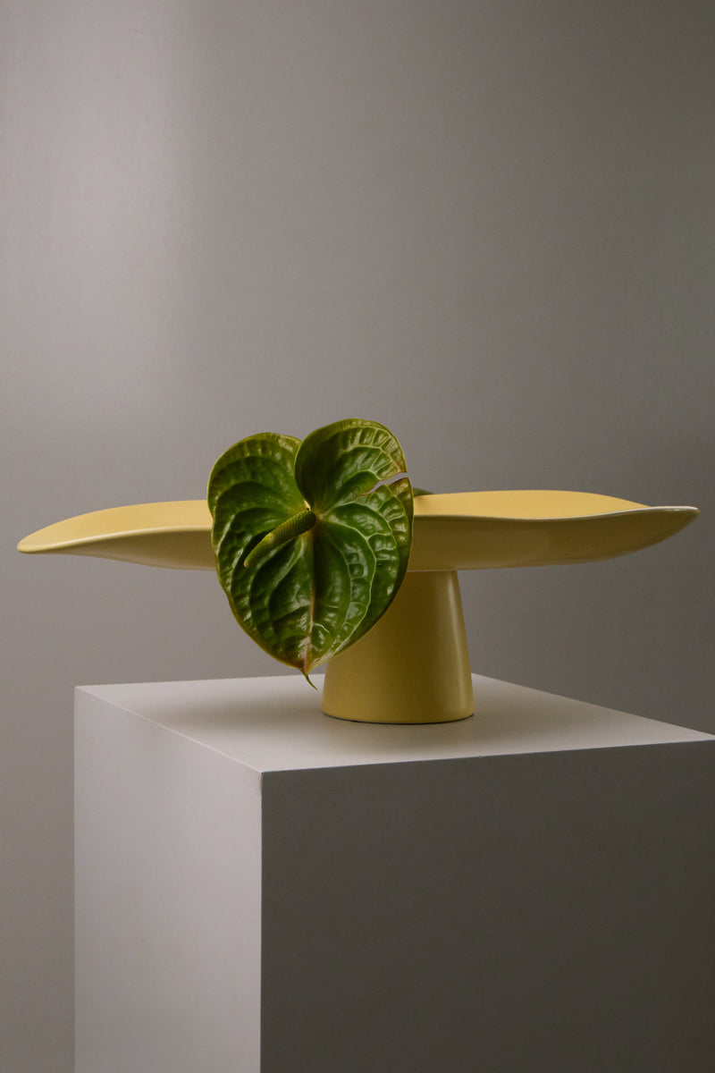 LEAF | Large Yellow Platter