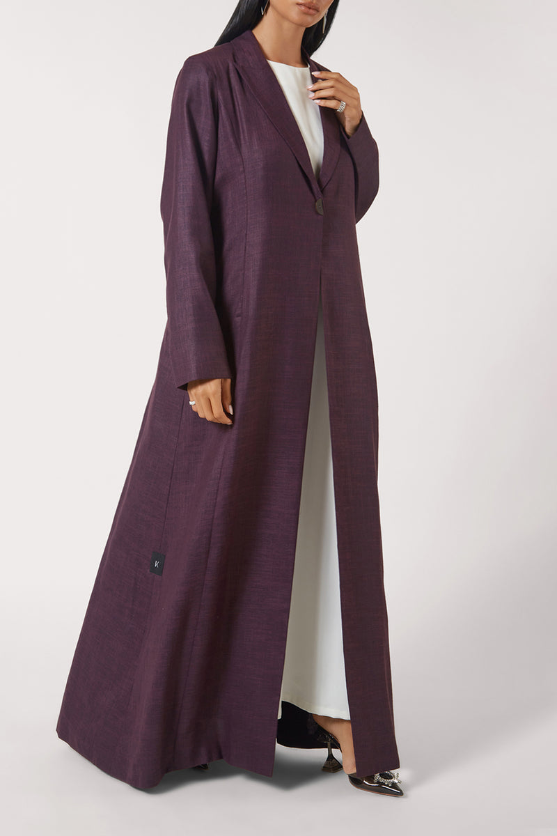 The Mashael Linen | Purple