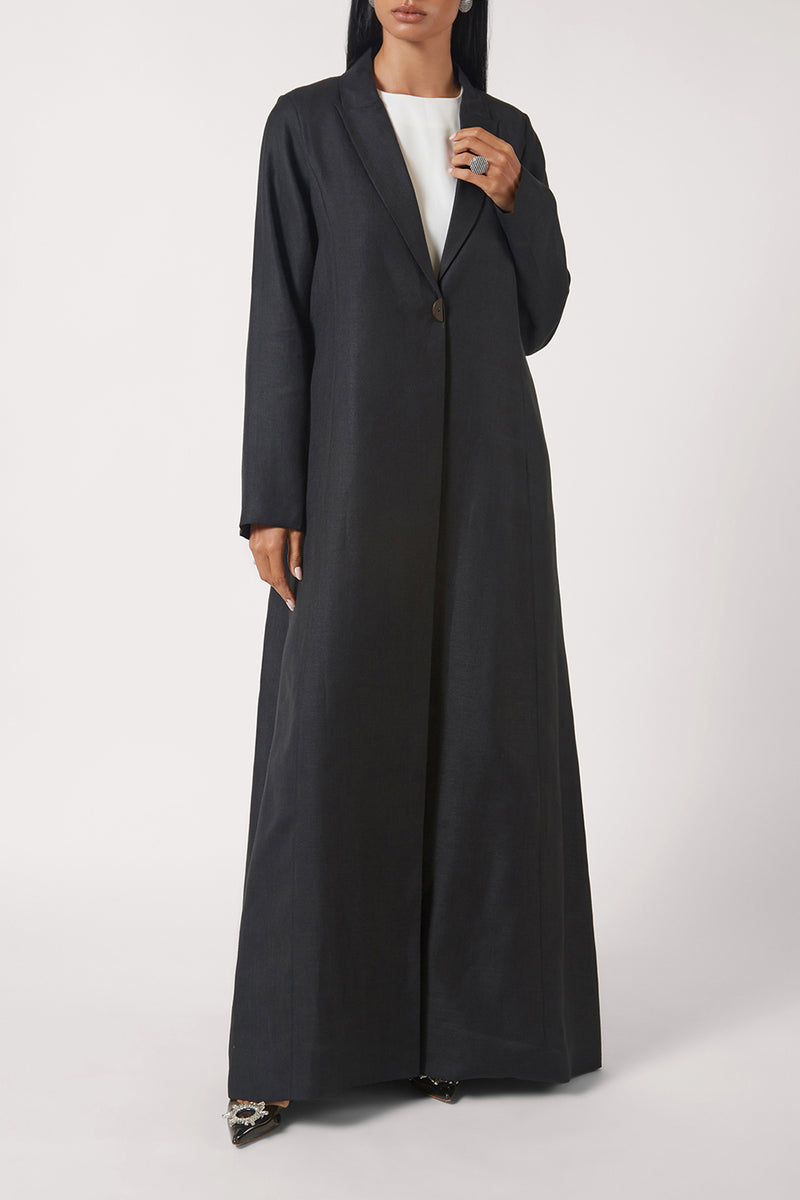 The Mashael Linen | Black