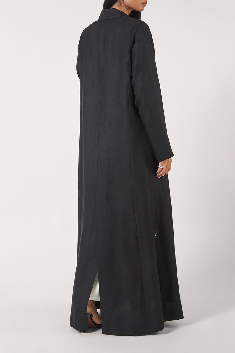 The Mashael Linen | Black