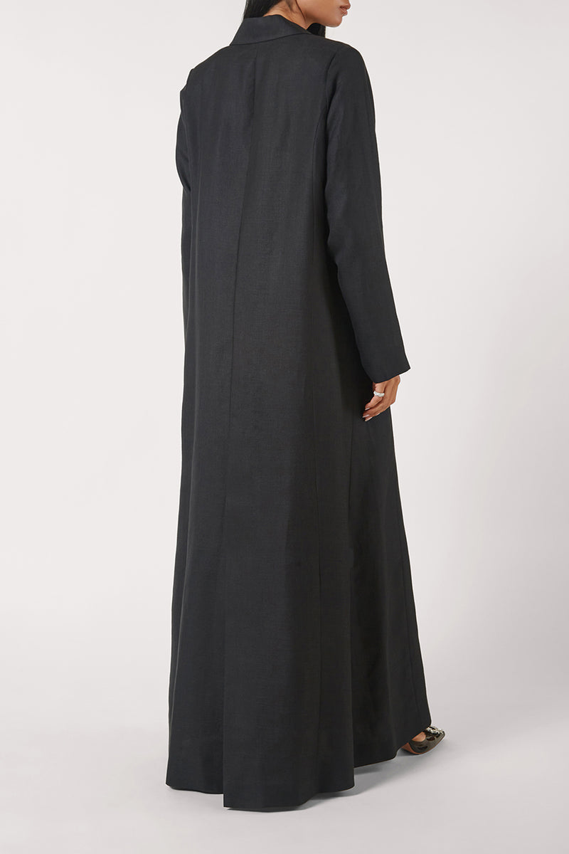 The Mashael Linen | Black