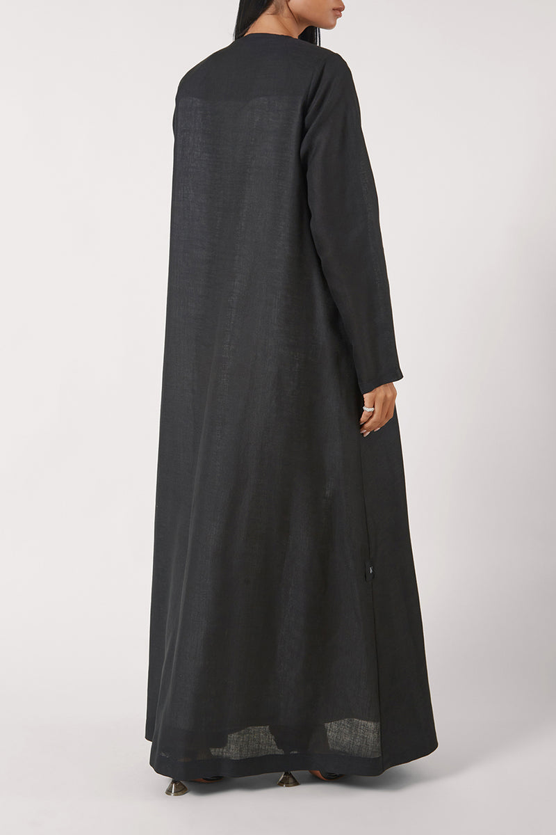 The Asha Linen | Black