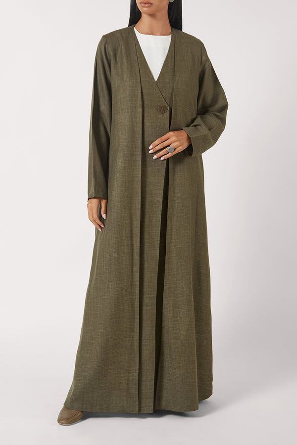 The Asha Linen | Olive