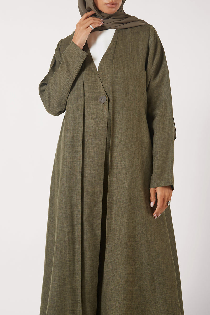 The Asha Linen | Olive