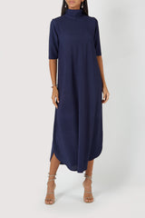 The Nouf Dress | Navy