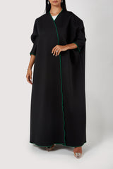 The Deema | Black with green outline