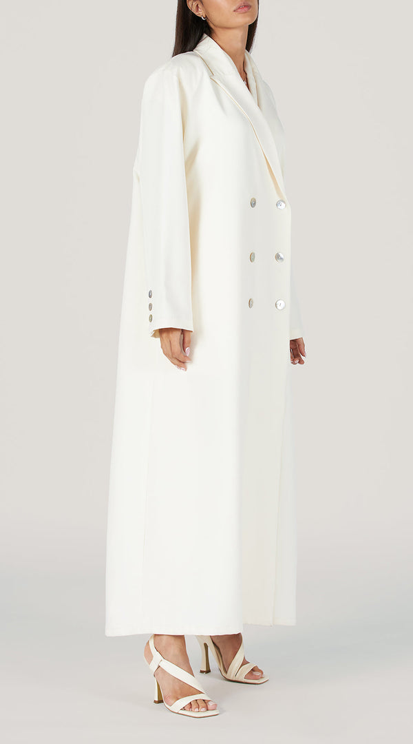 The Andy (Abaya only) - Creme