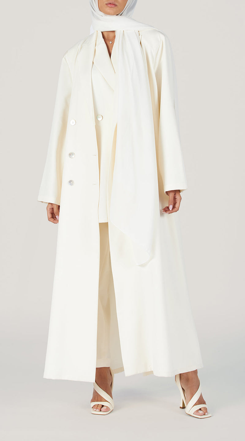 The Andy (Abaya only) - OffWhite